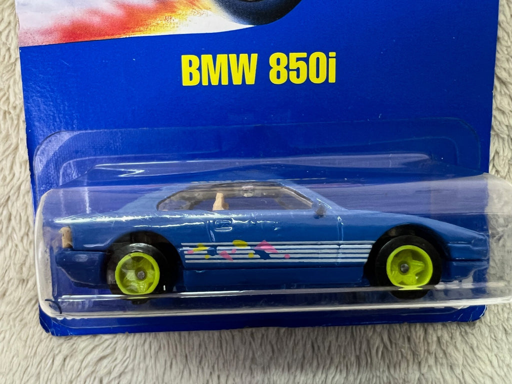 🇩🇪🇩🇪🇩🇪Hot Wheels BMW 850i  Blue 1991 HW21🇩🇪🇩🇪🇩🇪