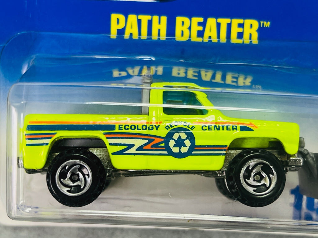 🇺🇸Hot Wheels Path Beater Col. #198 Razor Hub Wheels W/Snow Plow H11🇺🇸