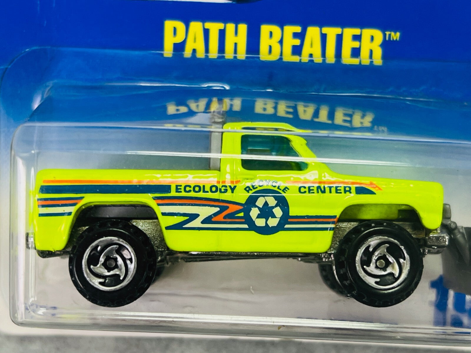 🇺🇸Hot Wheels Path Beater Col. #198 Razor Hub Wheels W/Snow Plow H11🇺🇸