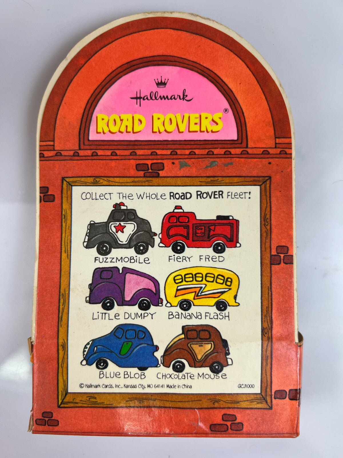 🚨🚨Vintage 1983 Hallmark Road Rover Fuzzmobile Die Cast Police Cars HW07🚨🚨