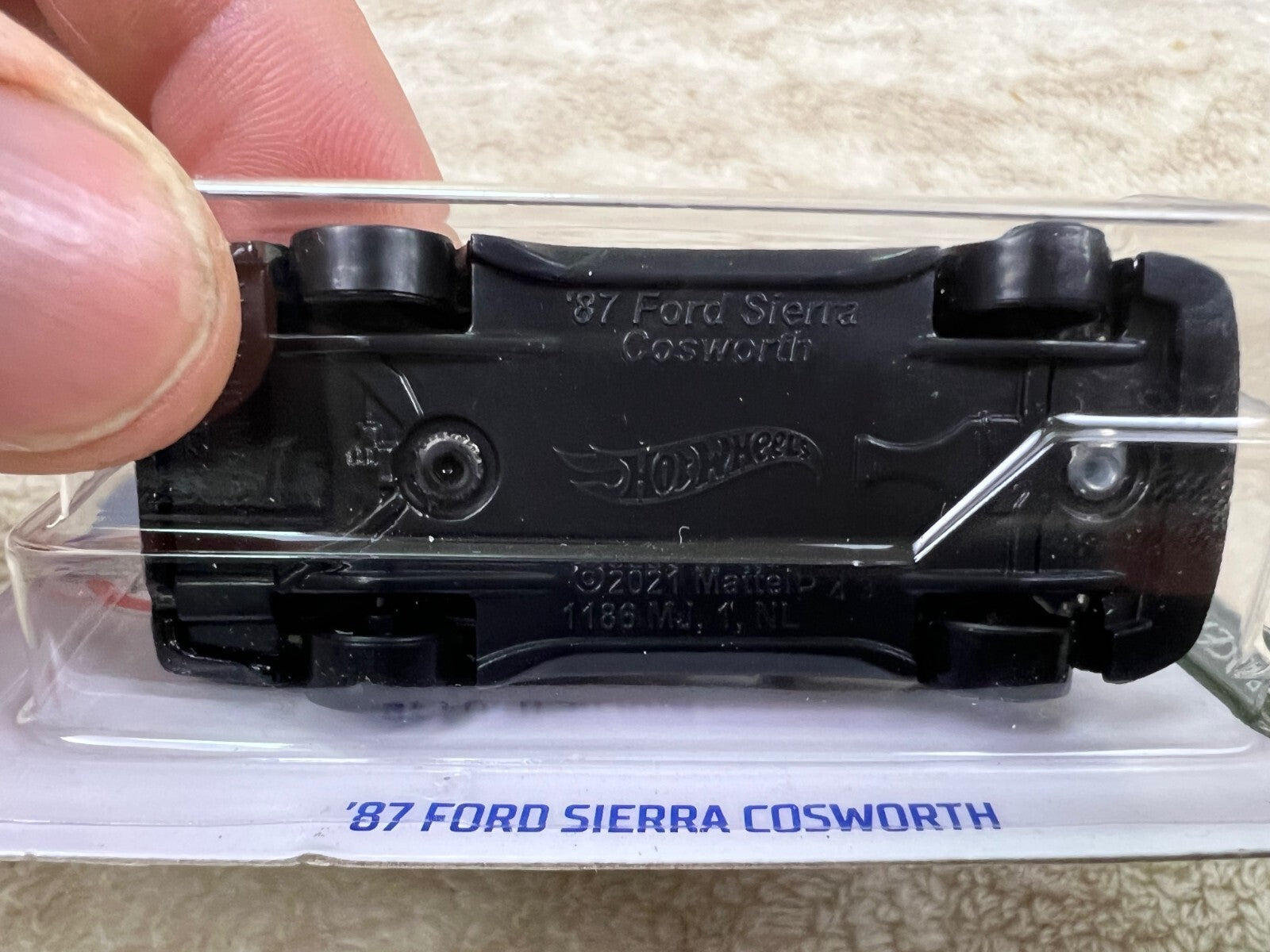 🔥🔥🔥Hotwheels '87 Ford Sierra Cosworth BLACK HW18🔥🔥🔥
