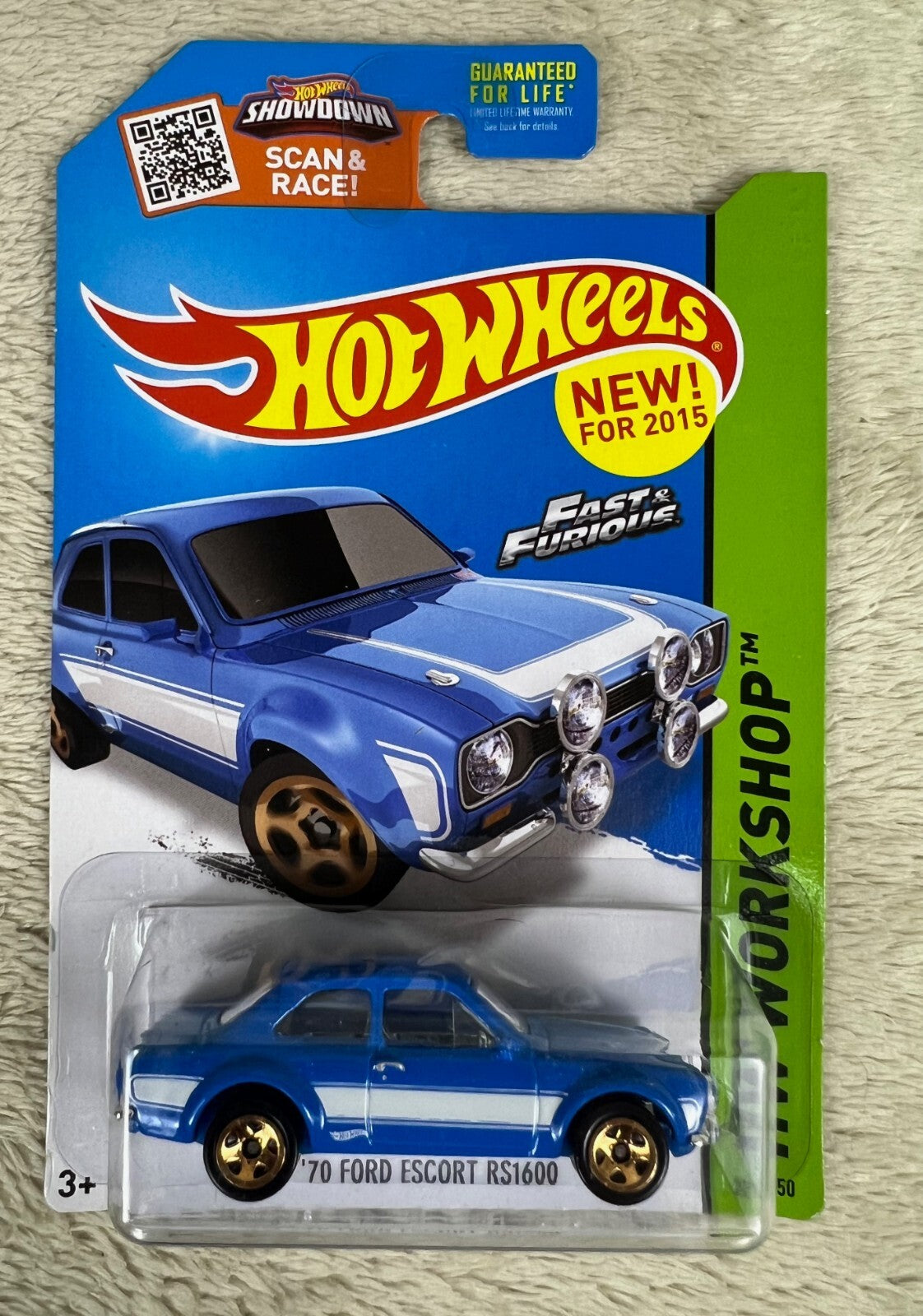 🔥🔥🔥🔥Hot Wheels Fast & Furious '70 Ford Escort RS1600 HW Workshop HW12🔥🔥🔥