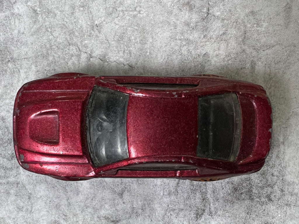 🔥🔥🔥Hotwheels 99 Ford Mustang Lesser 420 Burgundy C16🔥🔥🔥