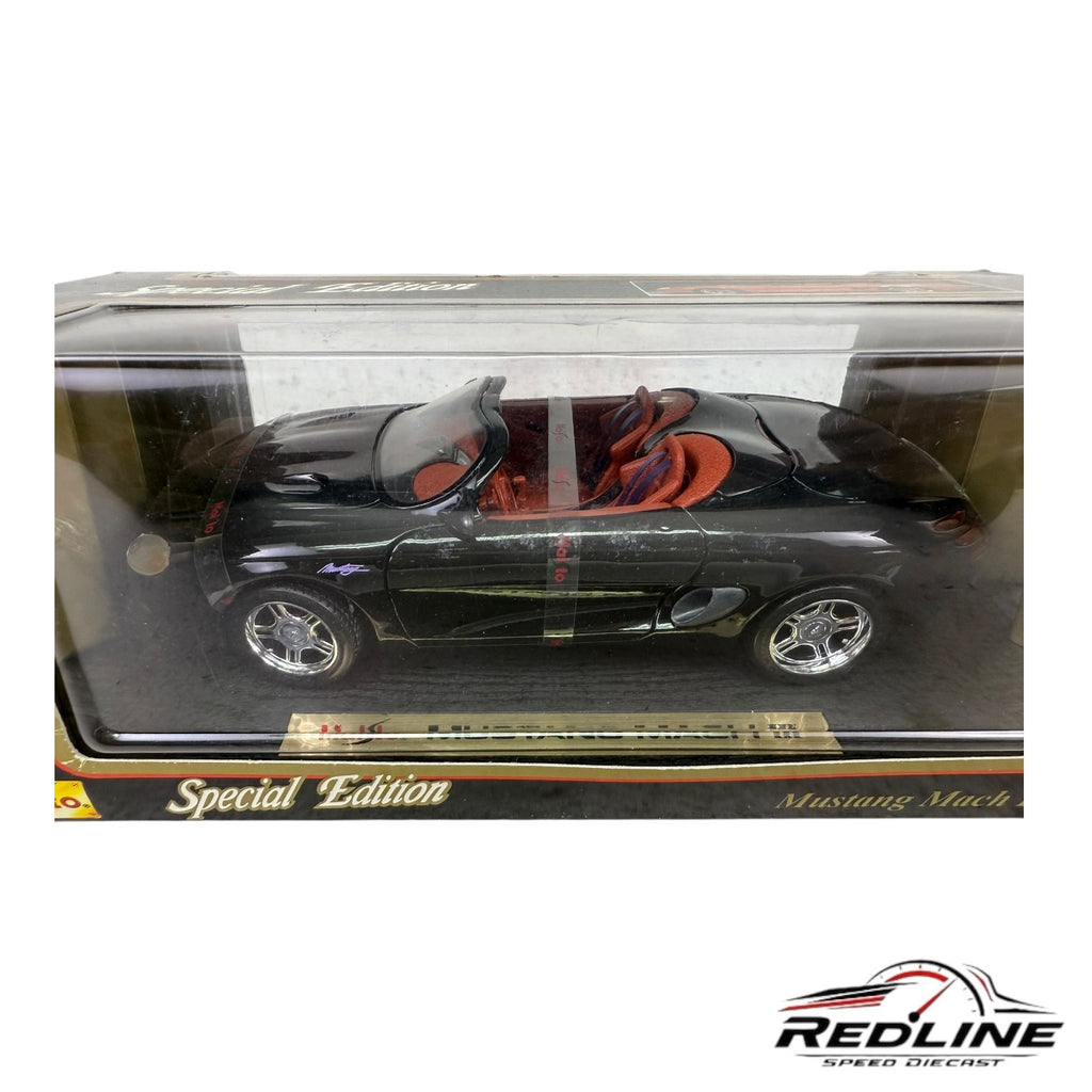 🇺🇸🇺🇸Maisto Special Edition Ford Mustang Mach III Black 1:18 LN🇺🇸🇺🇸