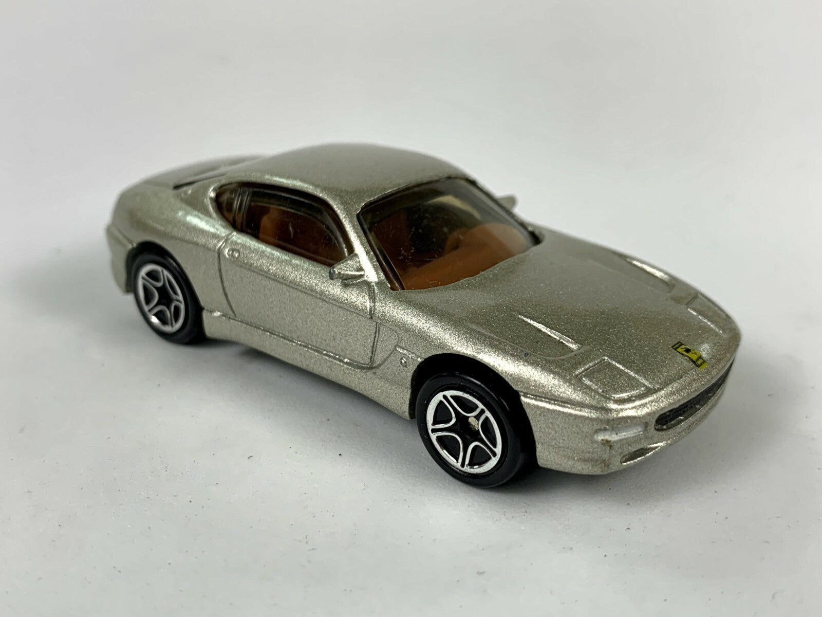 Matchbox 2000 Worldwide Wheels series, #82 Ferrari 456 GT in Silver paint LOOSE