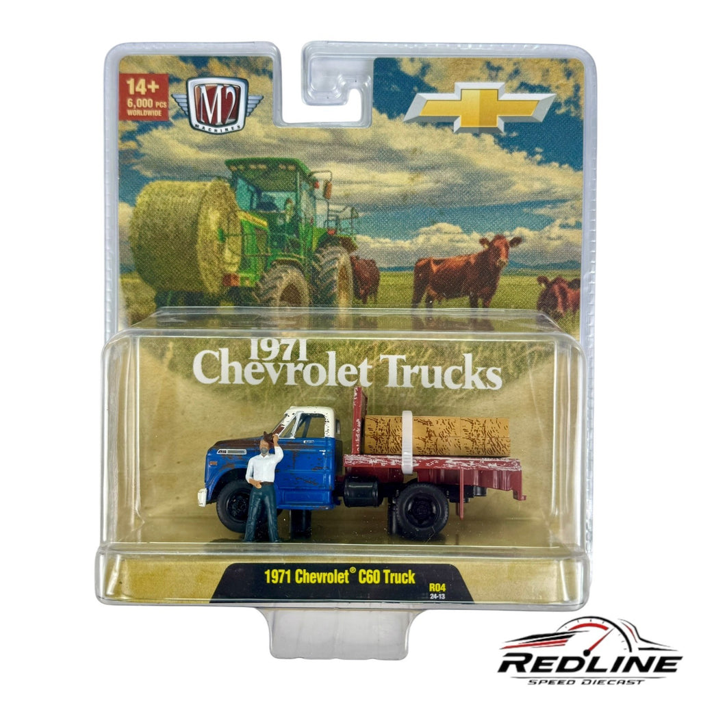 🇺🇸M2 Machines 1971 Chevrolet C60 Truck R04 Limited Edition 1/6000 H15🇺🇸