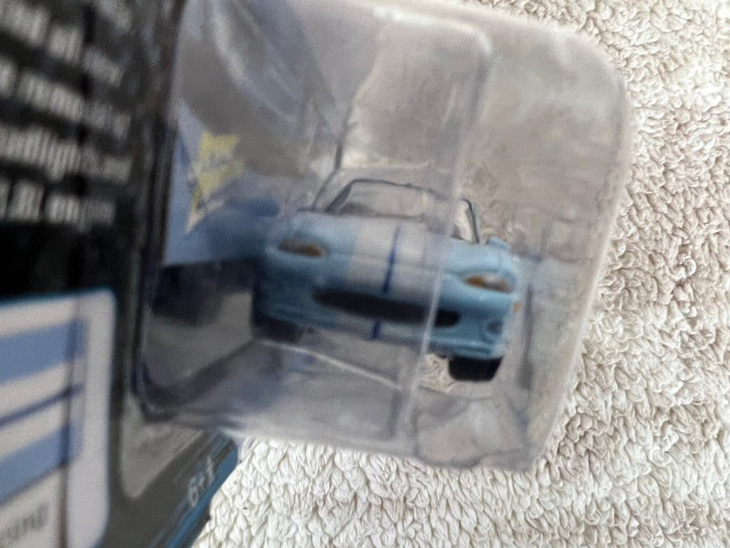 🎌Johnny Lightning Import Heat 1999 Mazda MX5 Miata 1:64 Light Blue HW17🎌
