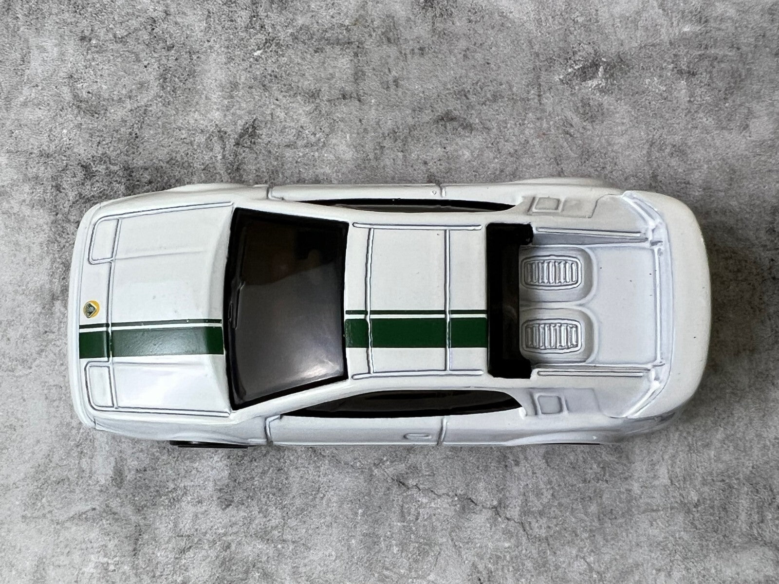 🇬🇧🇬🇧Hot Wheels Mattel 2001 Lotus Esprit White Green Stripe C11🇬🇧🇬🇧