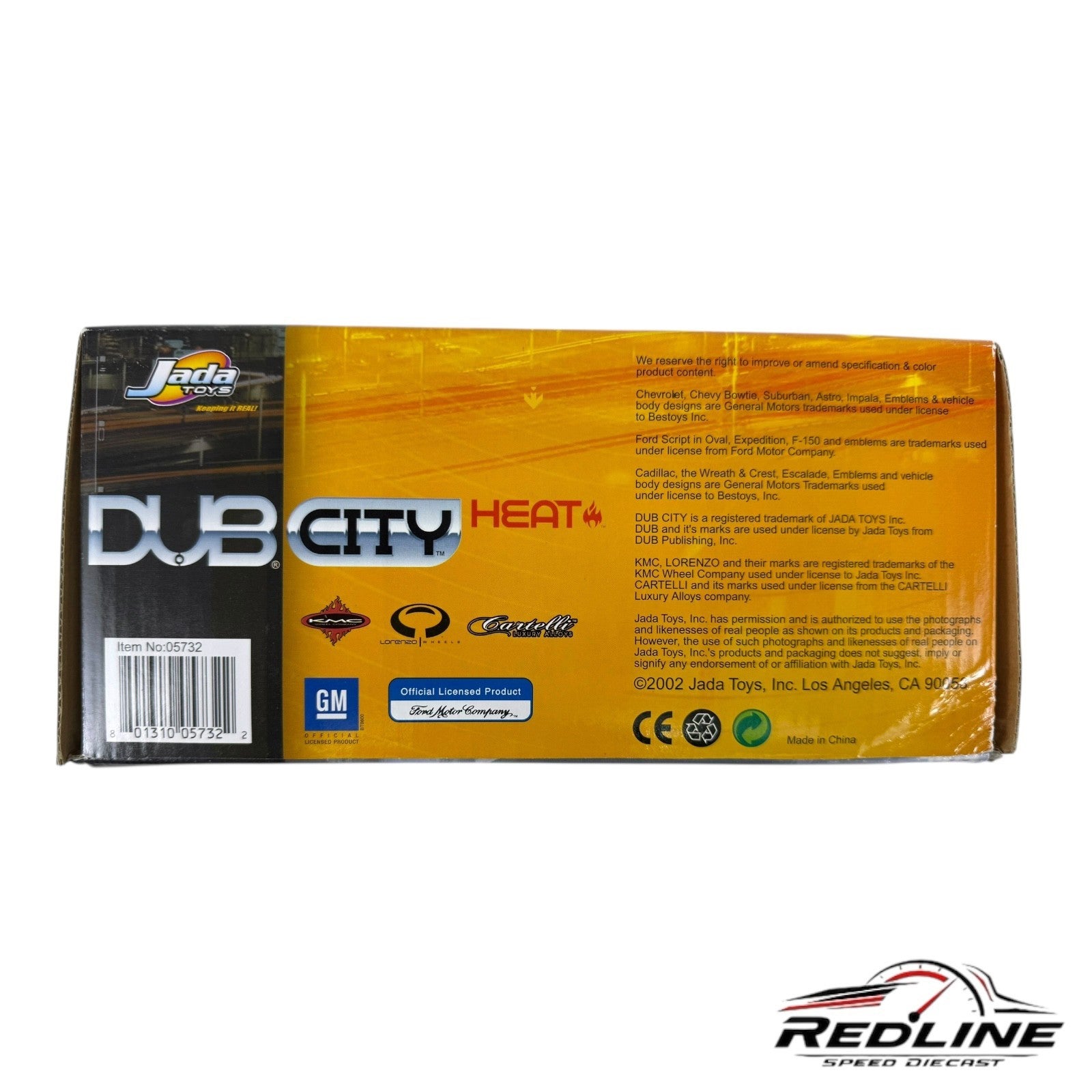 🇺🇸Jada Toy Dub City Heat 1996 Chevy Impala SS Model Fire Dept B1 1:24 B1🇺🇸