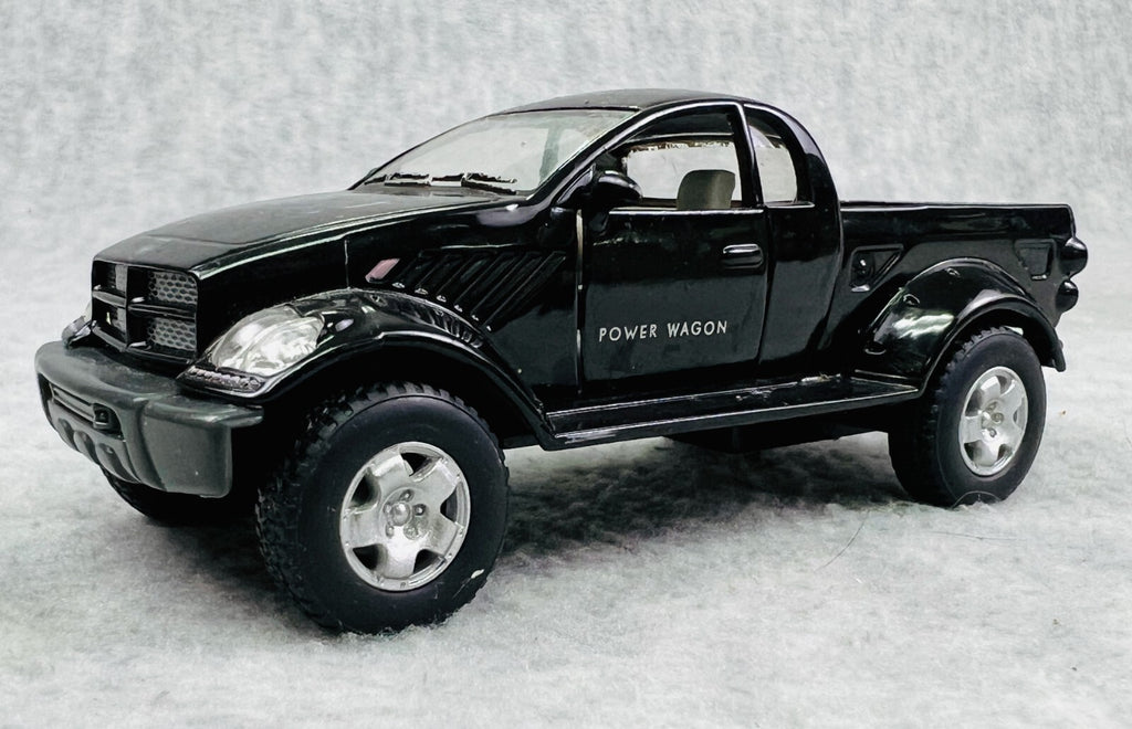 🇺🇸🇺🇸🇺🇸KINSMART Dodge Power Wagon Pickup 1:42 BLACK 🇺🇸🇺🇸🇺🇸