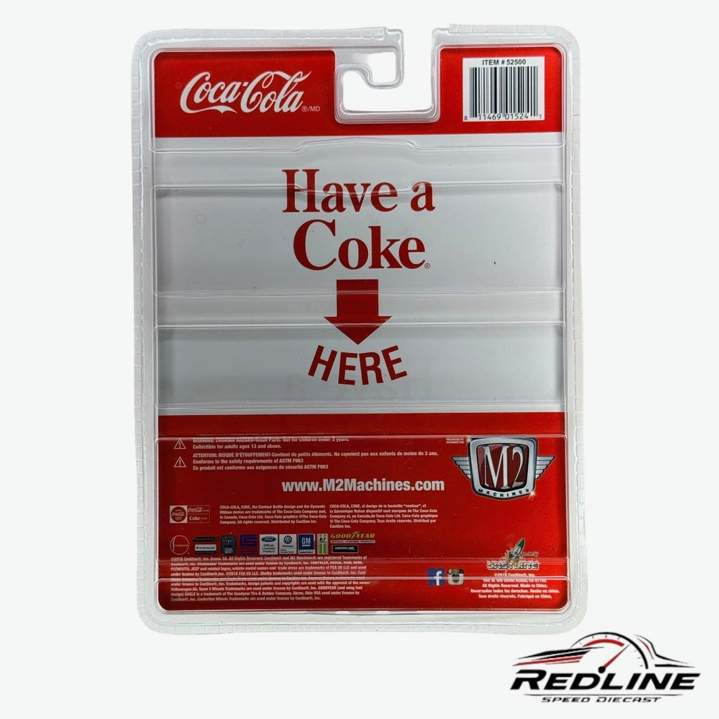 🇺🇸M2 Machines Coca-Cola 1957 Fargo COE Truck Raw Chase 250pcs H34🇺🇸