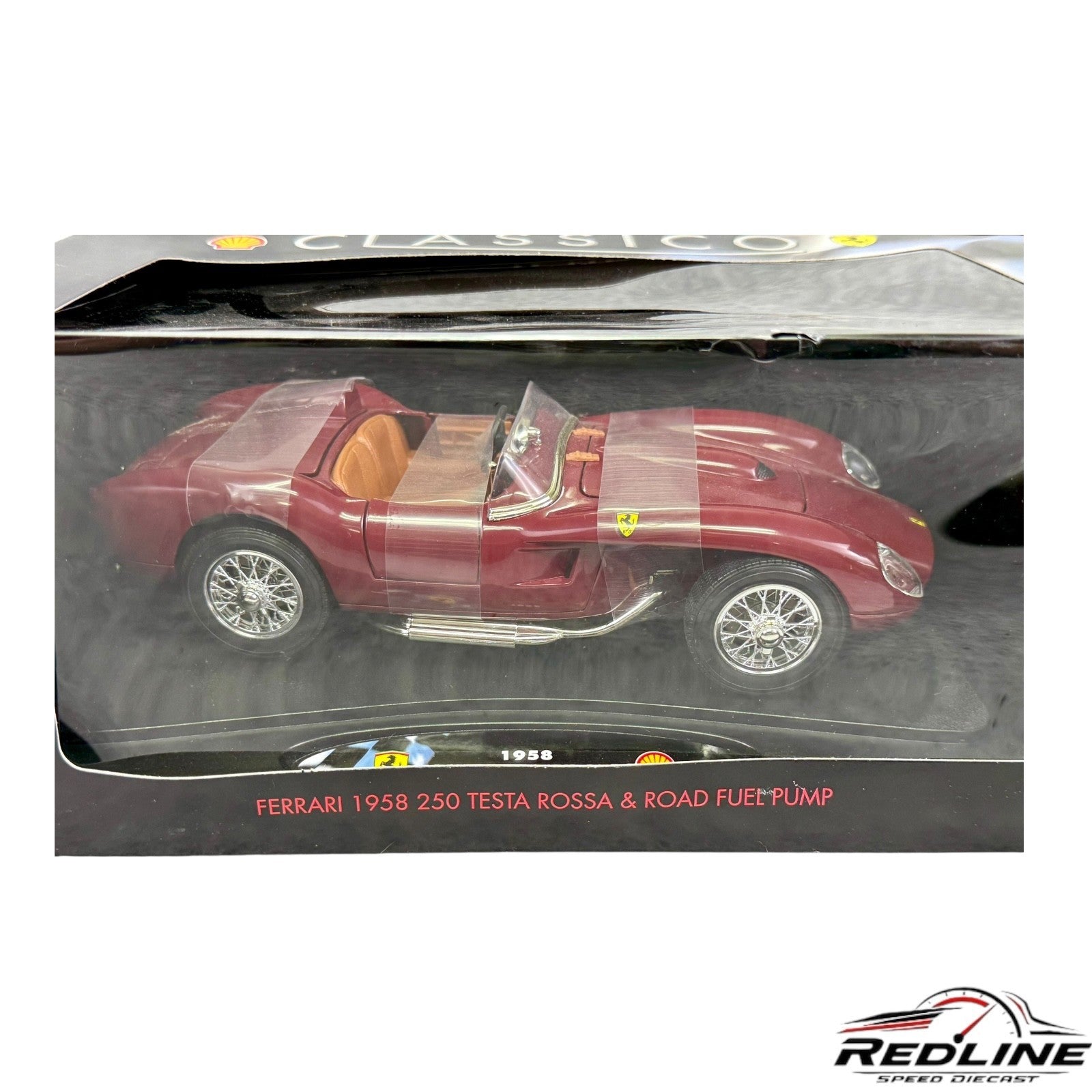 🇮🇹🇮🇹Shell Classico Ferrari 1958 250 Testa Rossa & Fuel Pump🇮🇹🇮🇹