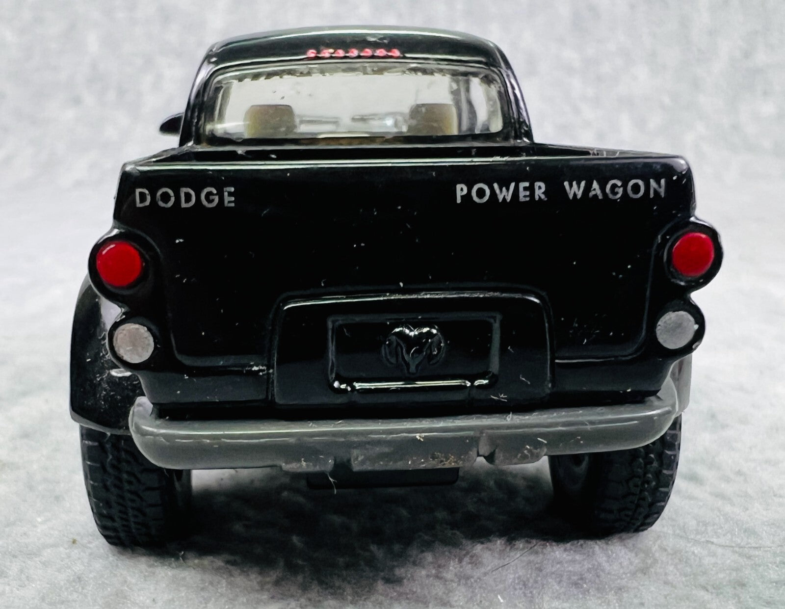 🇺🇸🇺🇸🇺🇸KINSMART Dodge Power Wagon Pickup 1:42 BLACK 🇺🇸🇺🇸🇺🇸