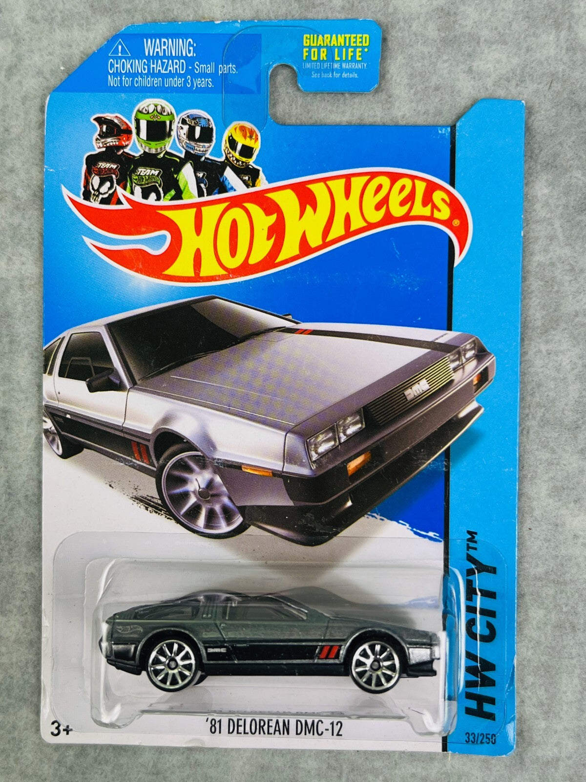 🔥🔥🔥Hotwheels Delorean DMC-12 Grey Silver Mattel HW City 1/64 H30🔥🔥🔥