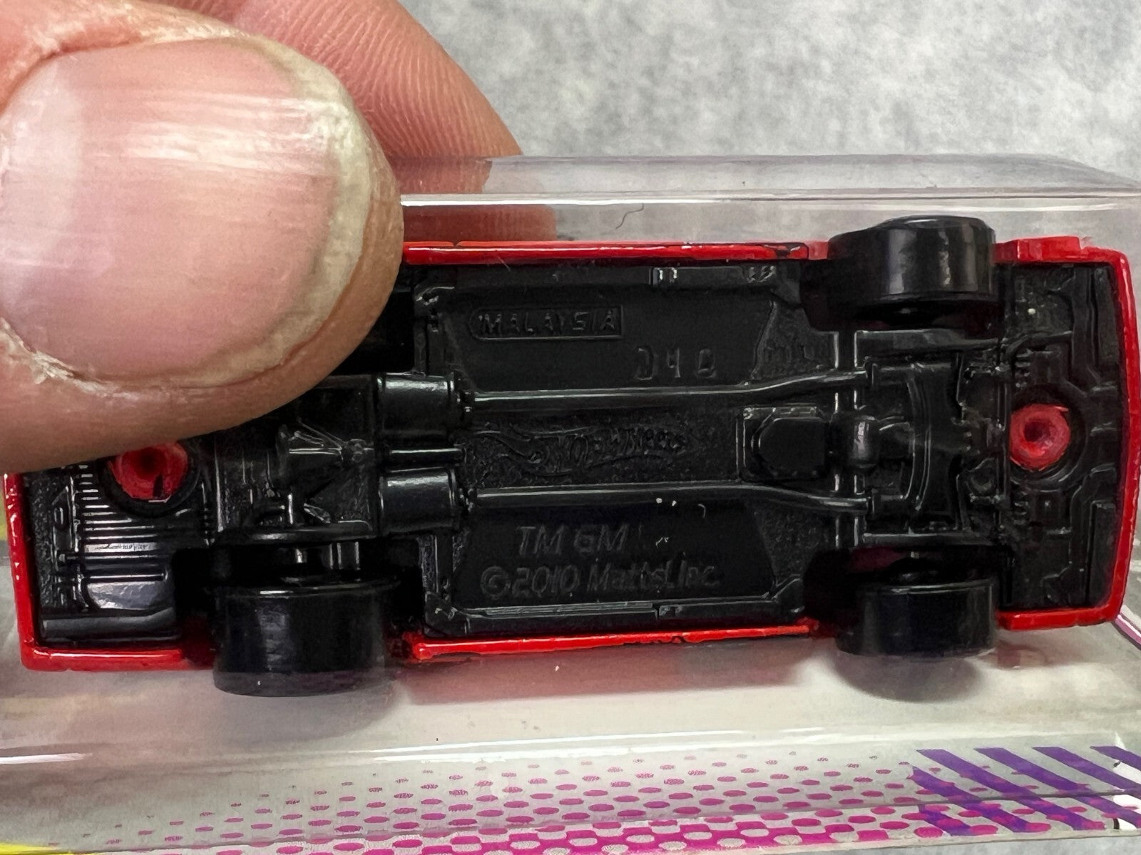🇺🇸🇺🇸Hot Wheels Cars of the Decades '86 MONTE CARLO SS Red H23🇺🇸🇺🇸