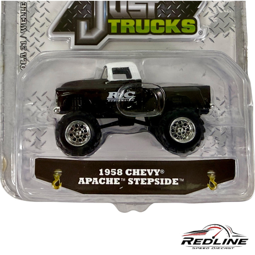 🔥JADA TOYS JUST TRUCKS 1958 Chevy Apache Stepside Pickup 1:64 H26🔥