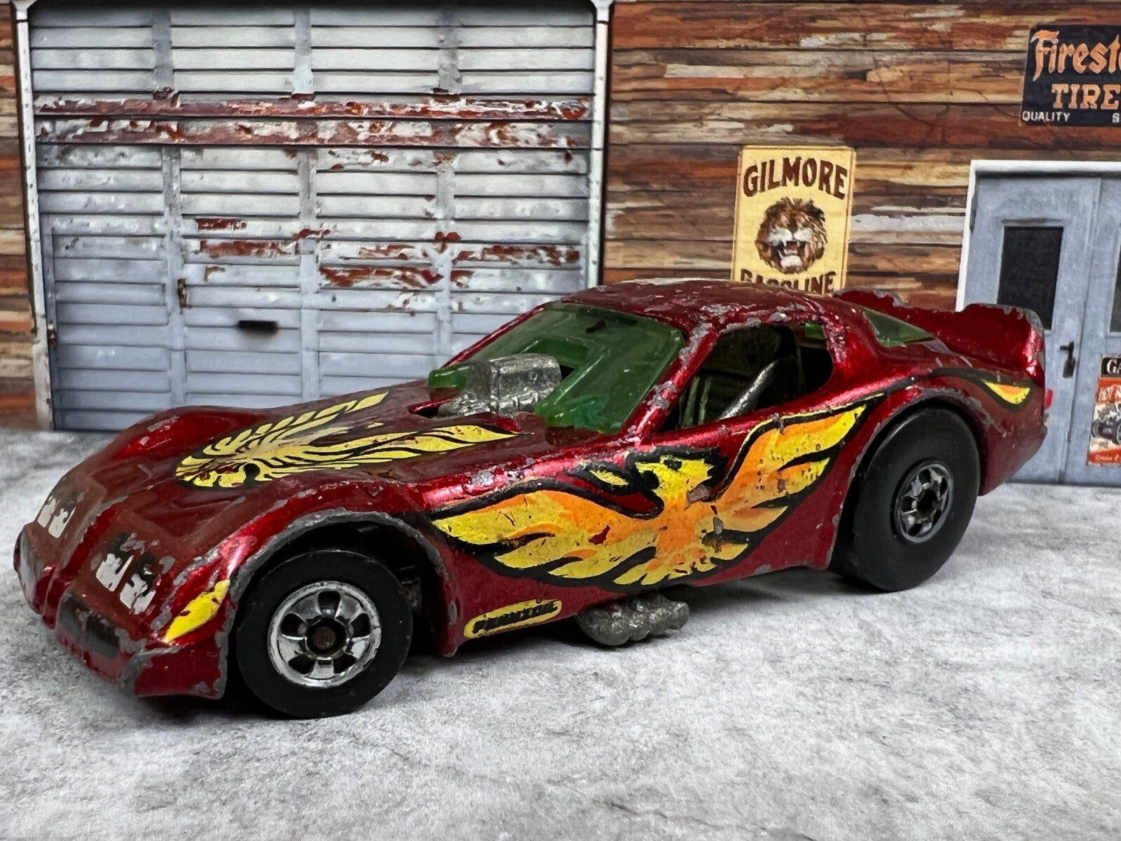 🔥🔥🔥1977 Hot Wheels Red Pontiac Trans Am Firebird  Funny Car Dragster C1🔥🔥🔥