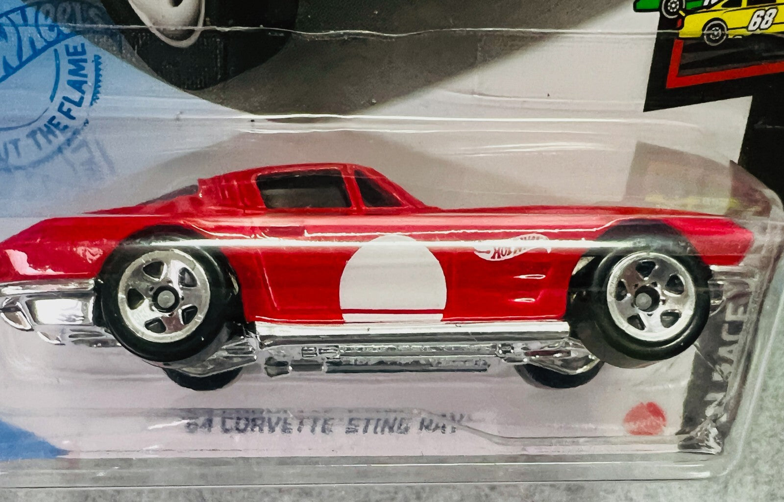 🔥🔥Hot Wheels 64 Corvette Stingray Red HW RACE DAY H27🔥🔥🔥🔥