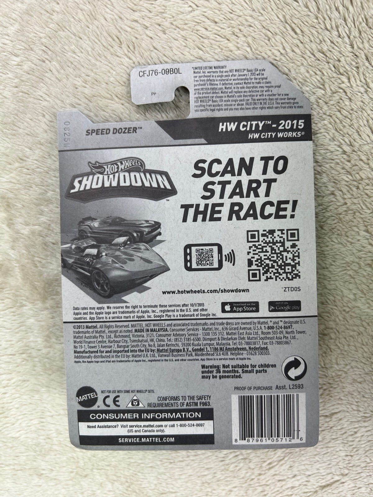 🔥🔥🔥🔥 Hot Wheels HW City HW City Works Speed Dozer Red HW12🔥🔥🔥🔥