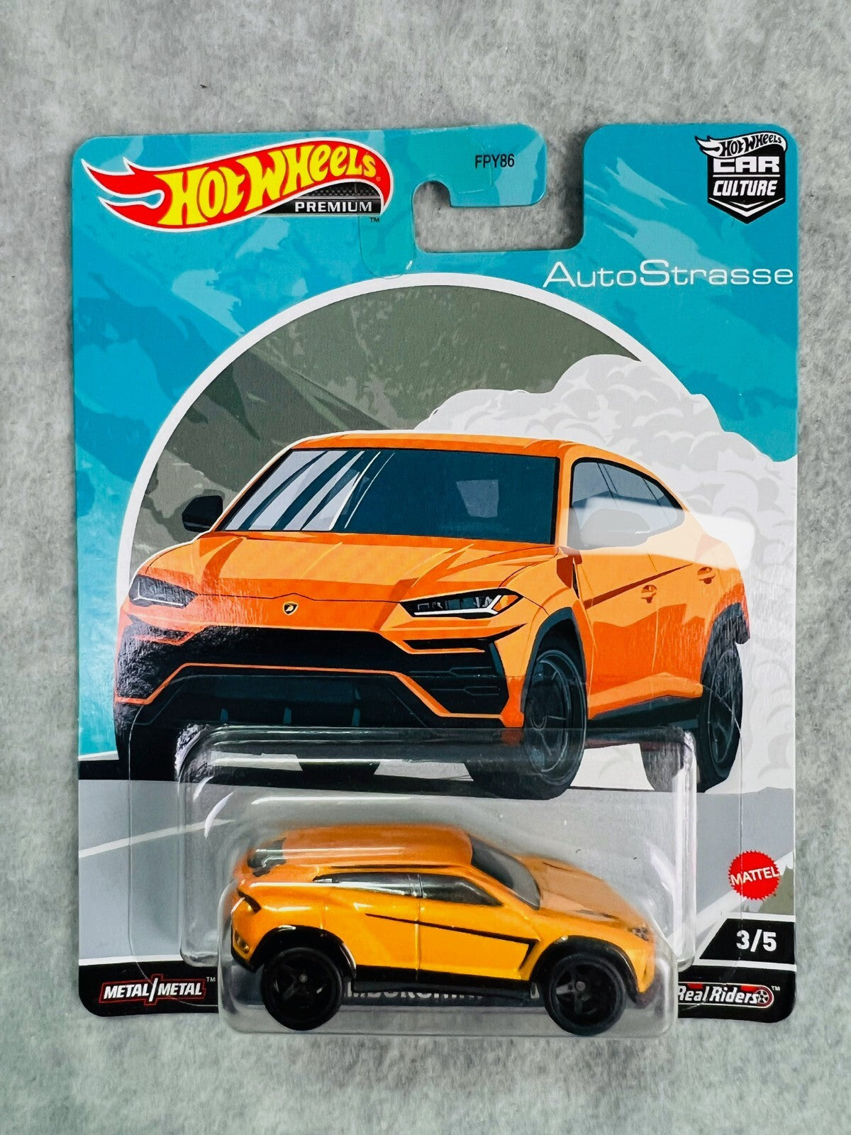 🇮🇹🇮🇹Hot Wheels Car Culture Lamborghini Urus  Auto Strasse HW17🇮🇹🇮🇹