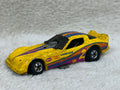 🏁🏁🏁Hot Wheels Firebird Funny Car DragsterYellow (1977) Blackwall HW04🏁🏁🏁🏁