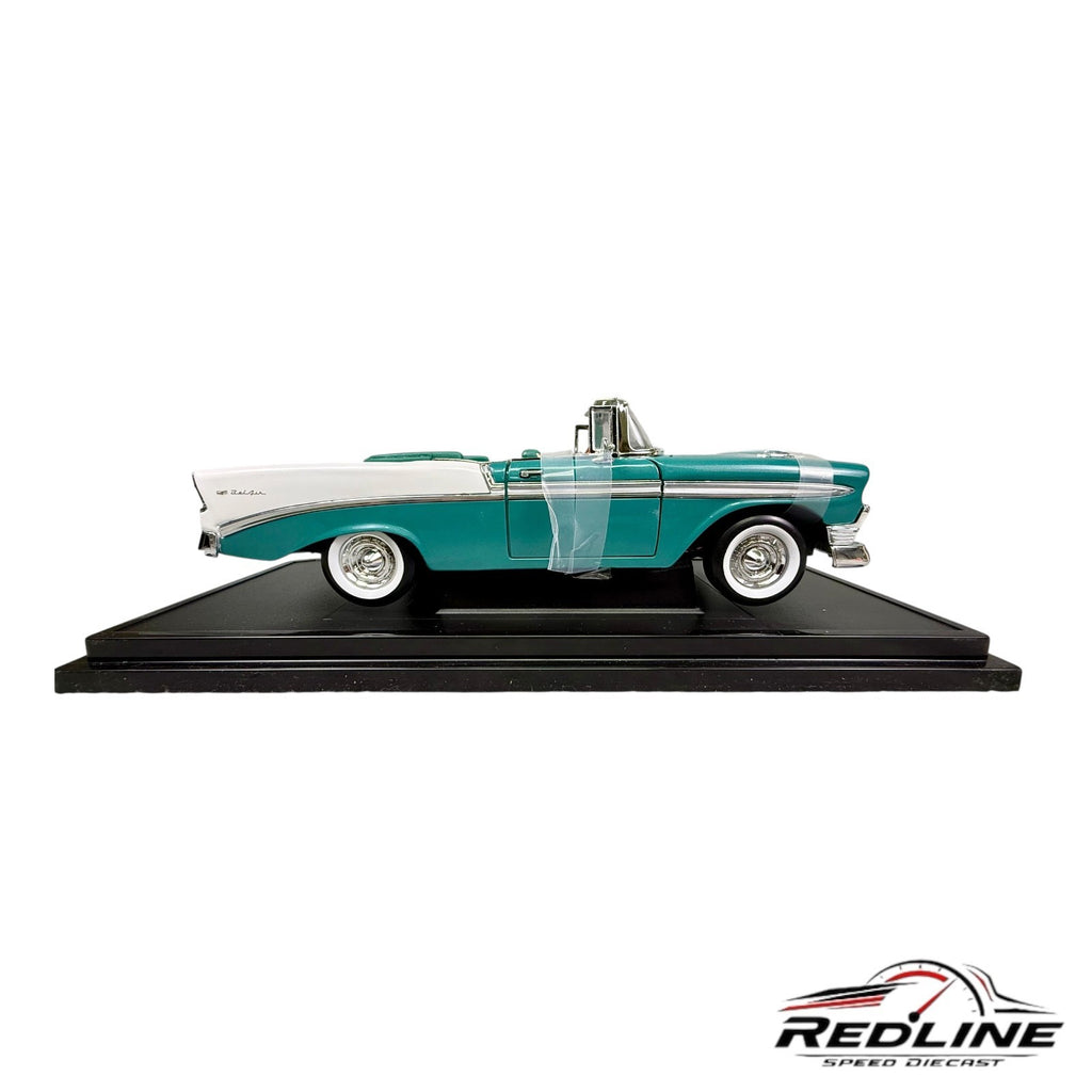 🇺🇸🇺🇸Road Signature Leather Series 1956 Chevrolet Bel Air 1/18🇺🇸🇺🇸
