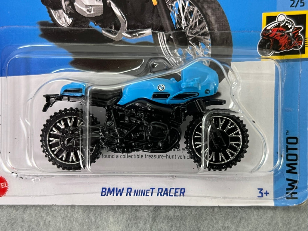 🔥🔥🔥Hot Wheels BMW R NineT Racer Blue #68 HW Moto Treasure Hunt HW21🔥🔥🔥