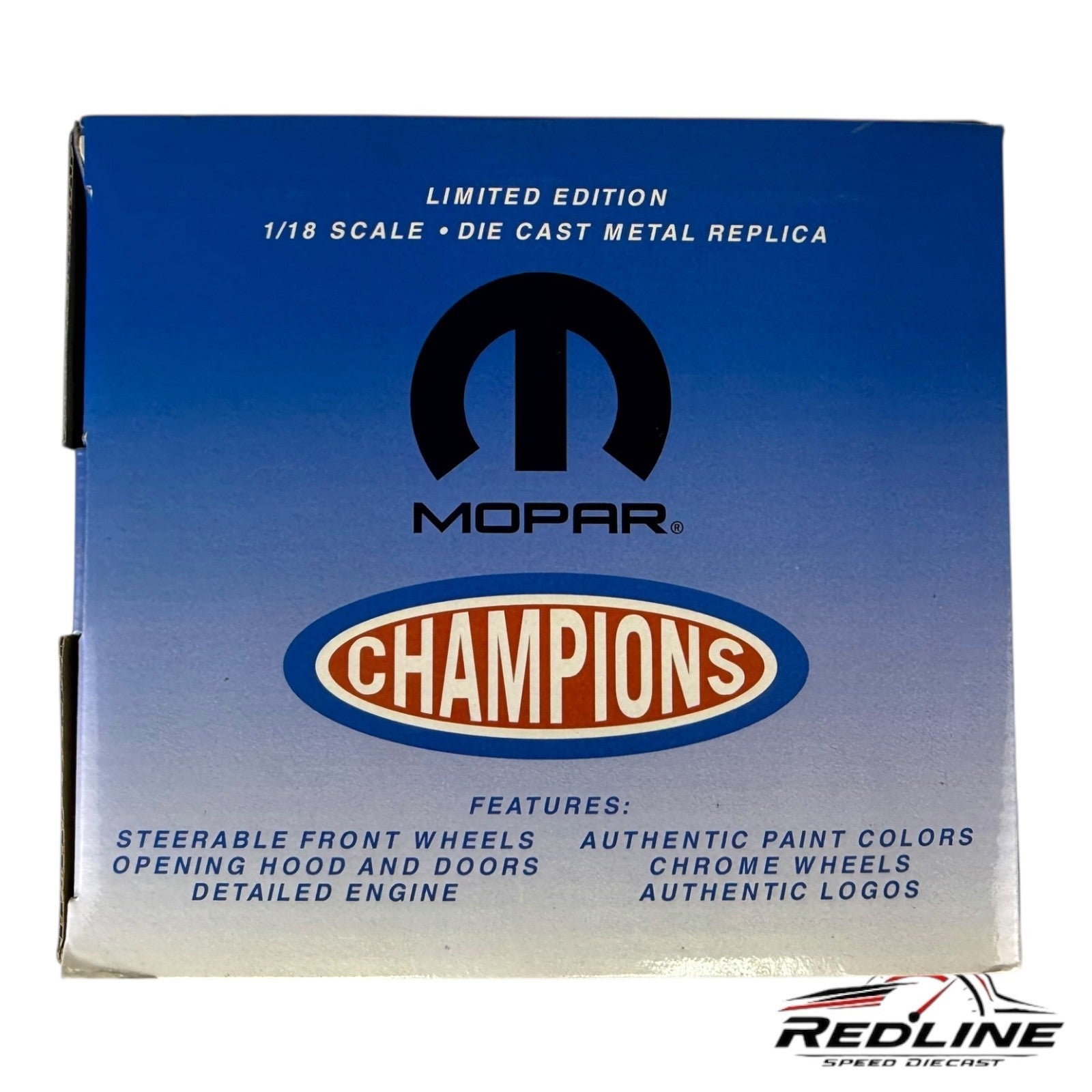 🏁Mighty Miss Mopar 1968 Plymouth Hemi Barracuda Mopar Champions Diecast 1:18 C1