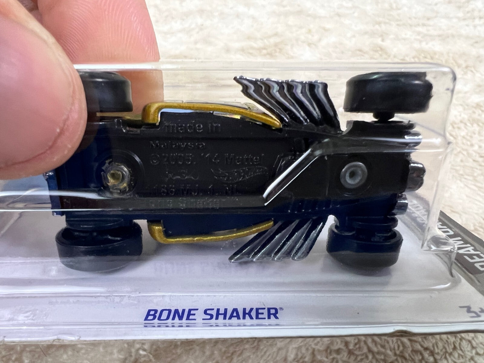 ☠️☠️☠️Hot Wheels HW DREAM GARAGE Bone Shaker 105/250 Gold HW19☠️☠️☠️