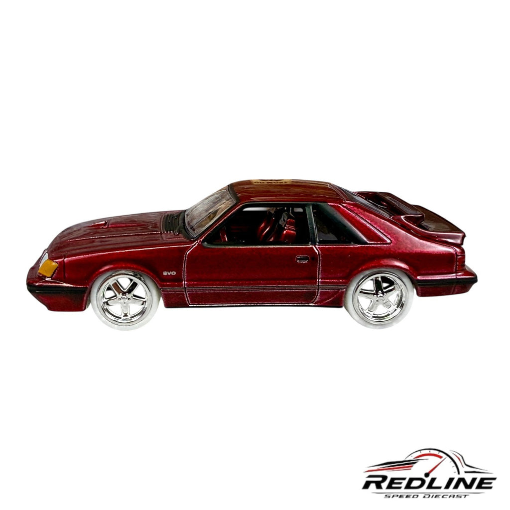 🇺🇸🇺🇸🇺🇸Auto World Ford Mustang SVO ULTRA RED CHASE C20🇺🇸🇺🇸🇺🇸