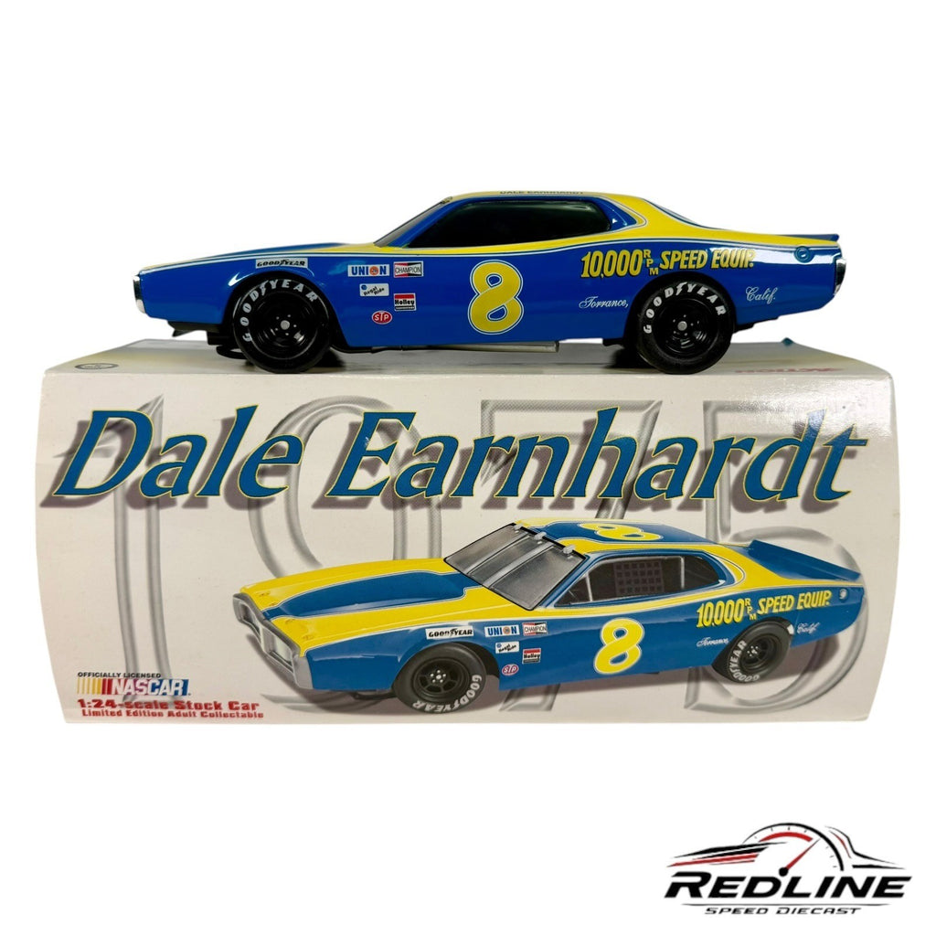 🏁Action Platinum Series Dale Earnhardt 1975 Dodge Charger 10,000 RPM 1:24 D1🏁