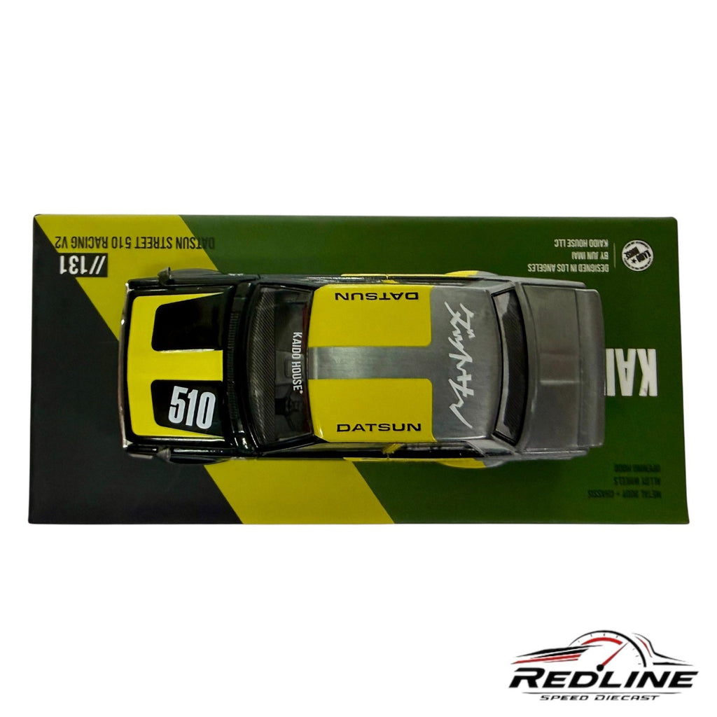🎌Kaido House x Mini GT Datsun Street 510 Racing V2 (Chase) 131 H36🎌