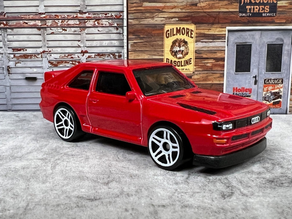 🇩🇪🇩🇪🇩🇪HOT WHEELS '84 Audi Sport Quattro Red Factory Fresh C15🇩🇪🇩🇪🇩🇪