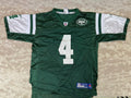 🏈🏈Reebok NFL On Field New York Jets Brett Farve #4 Jersey Youth LG 14-16🏈🏈