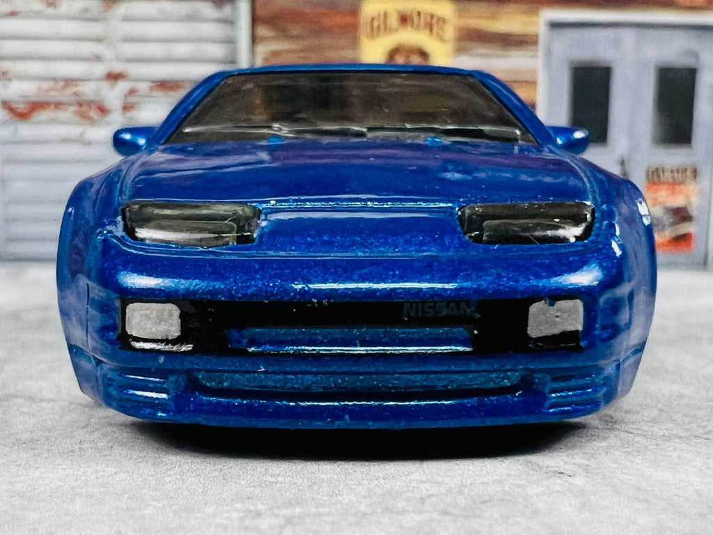 🎌🎌Hot Wheels Nissan 300ZX TT Diecast Car Blue Twin Turbo C5🎌🎌