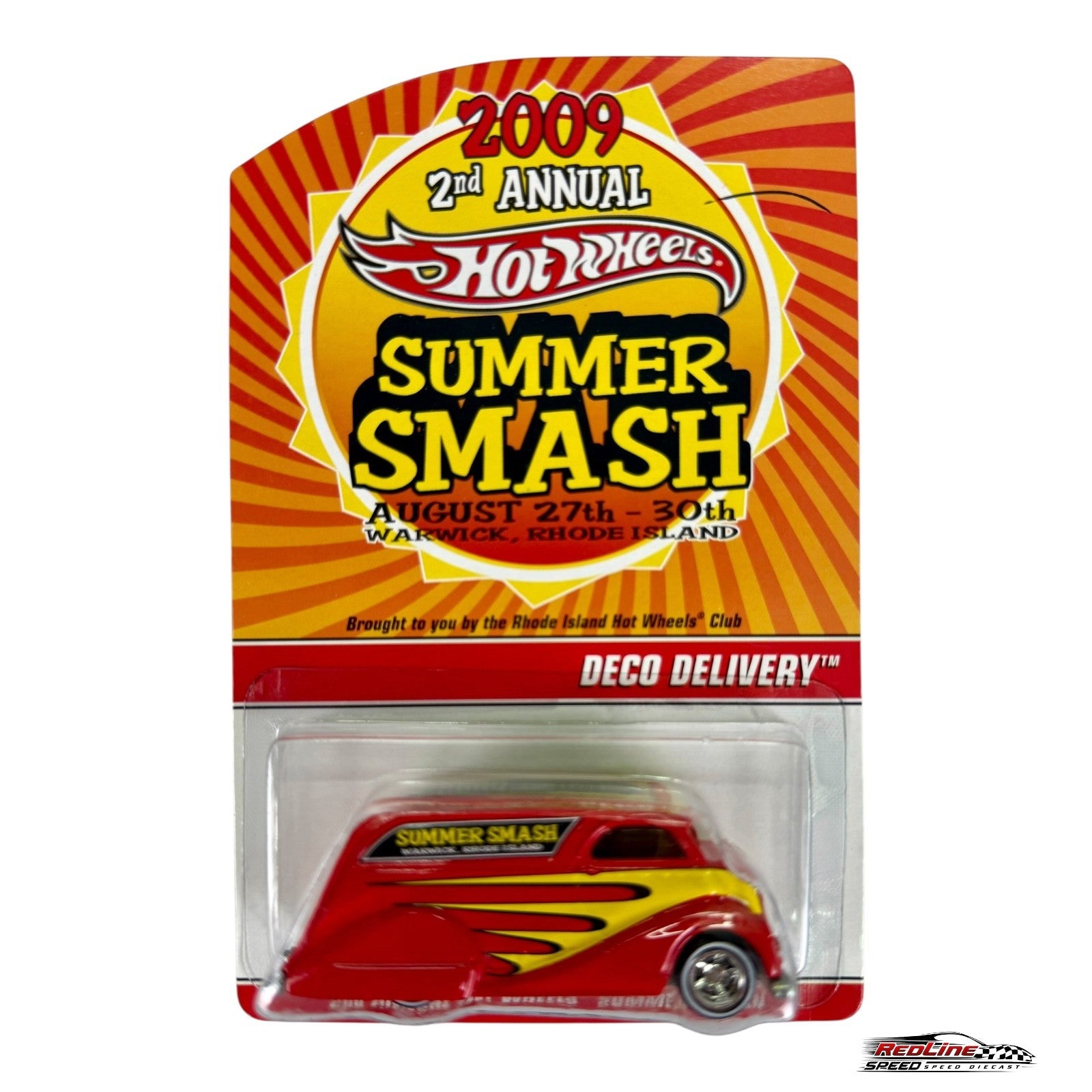 🔥🔥🔥Hot Wheels 2nd Annual Summer smash 2009 Rhode Island H28🔥🔥🔥