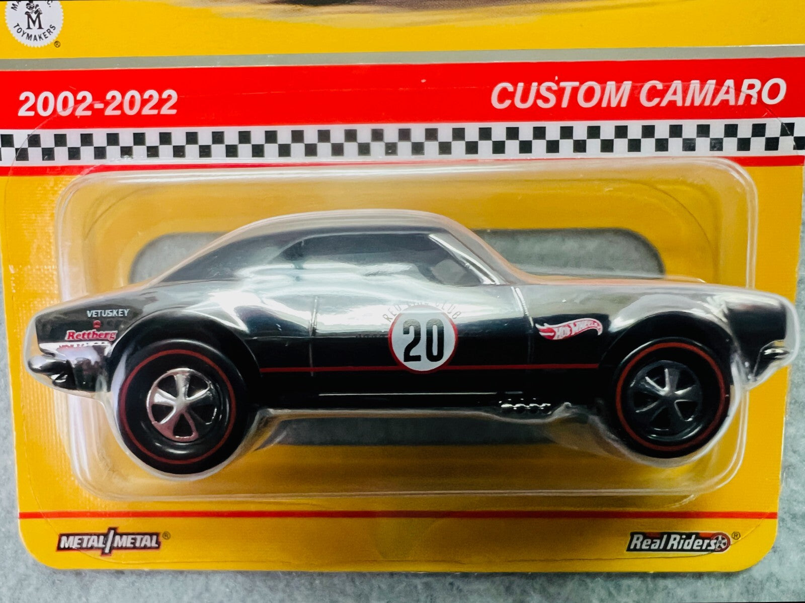 🇺🇸Hot Wheels RLC 2002-2022 20th Anniversary Custom Camaro H34🇺🇸