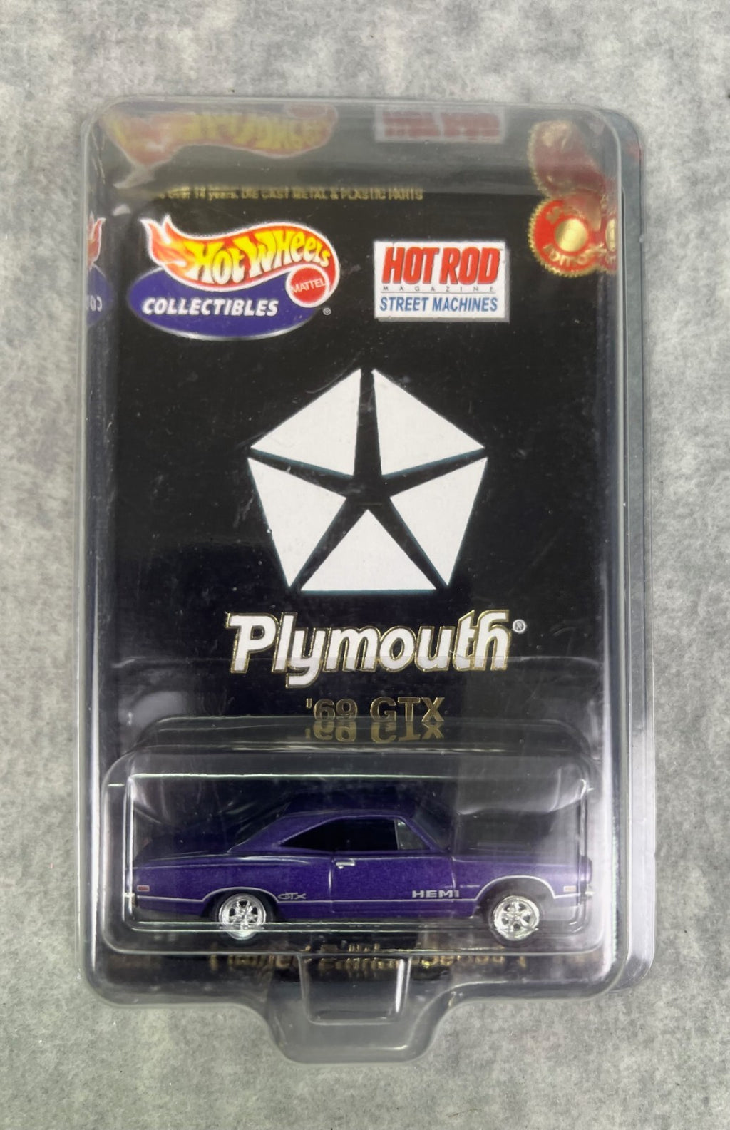 🔥🔥🔥Hot Wheels Street Machines '69 Plymouth GTX Special Limited Edition🔥🔥🔥