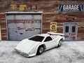 🇮🇹🇮🇹🇮🇹1987 Hot Wheels Lamborghini Countach LP500S White C12🇮🇹🇮🇹🇮🇹
