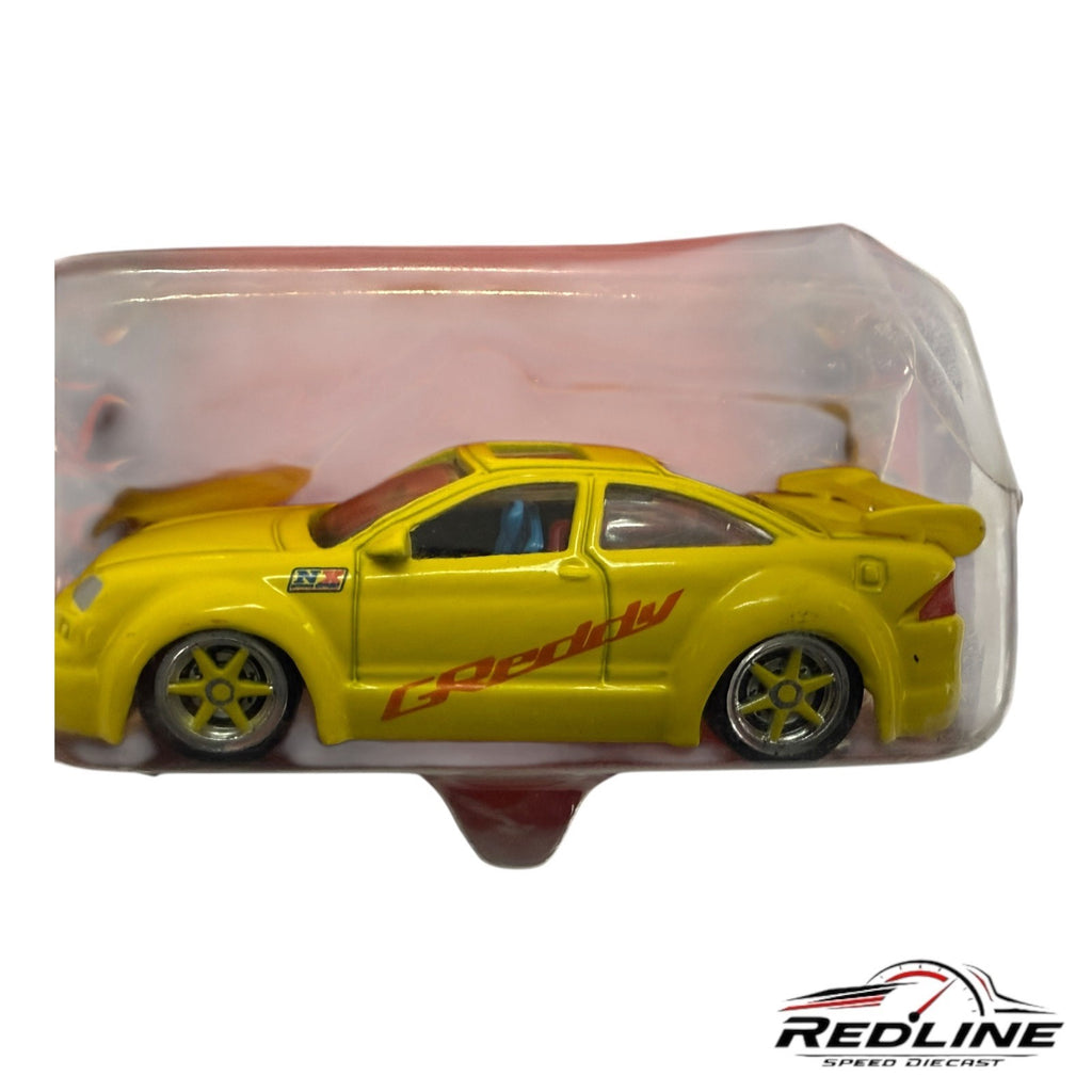 🎌MotorWorks Diecast Collectible Tuner Series 1 Honda Civic SI YELLOW H17🎌