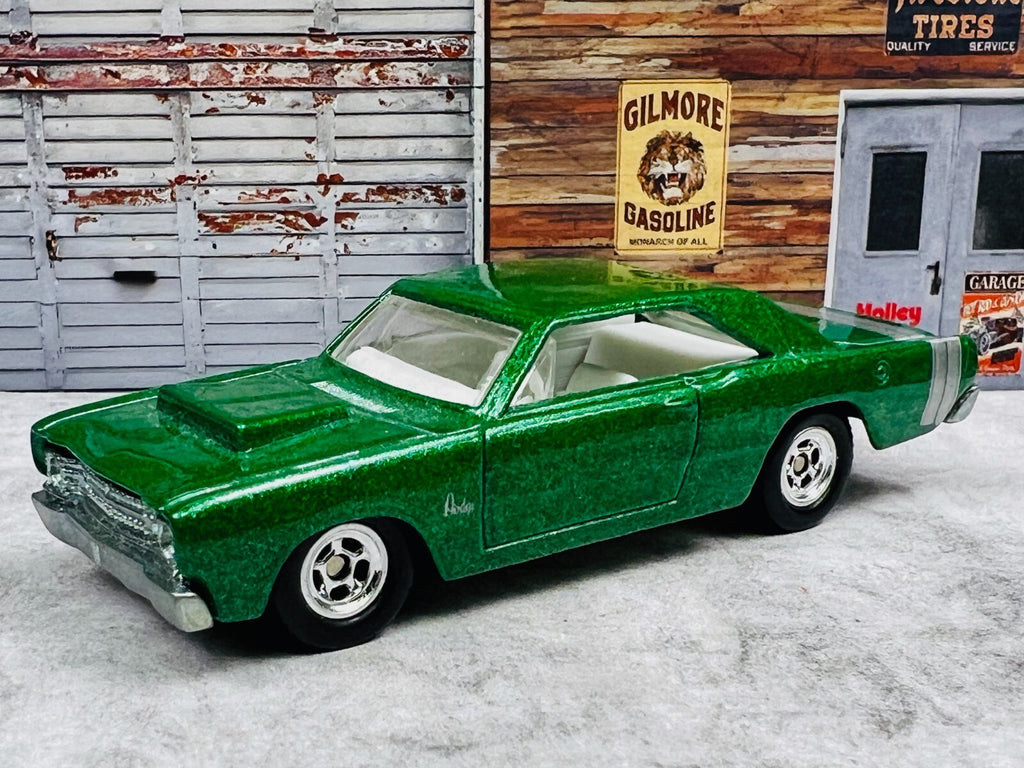 🔥🔥🔥HOT WHEELS 2006 HOLIDAY RODS '68 DODGE DART GREEN C20🔥🔥🔥