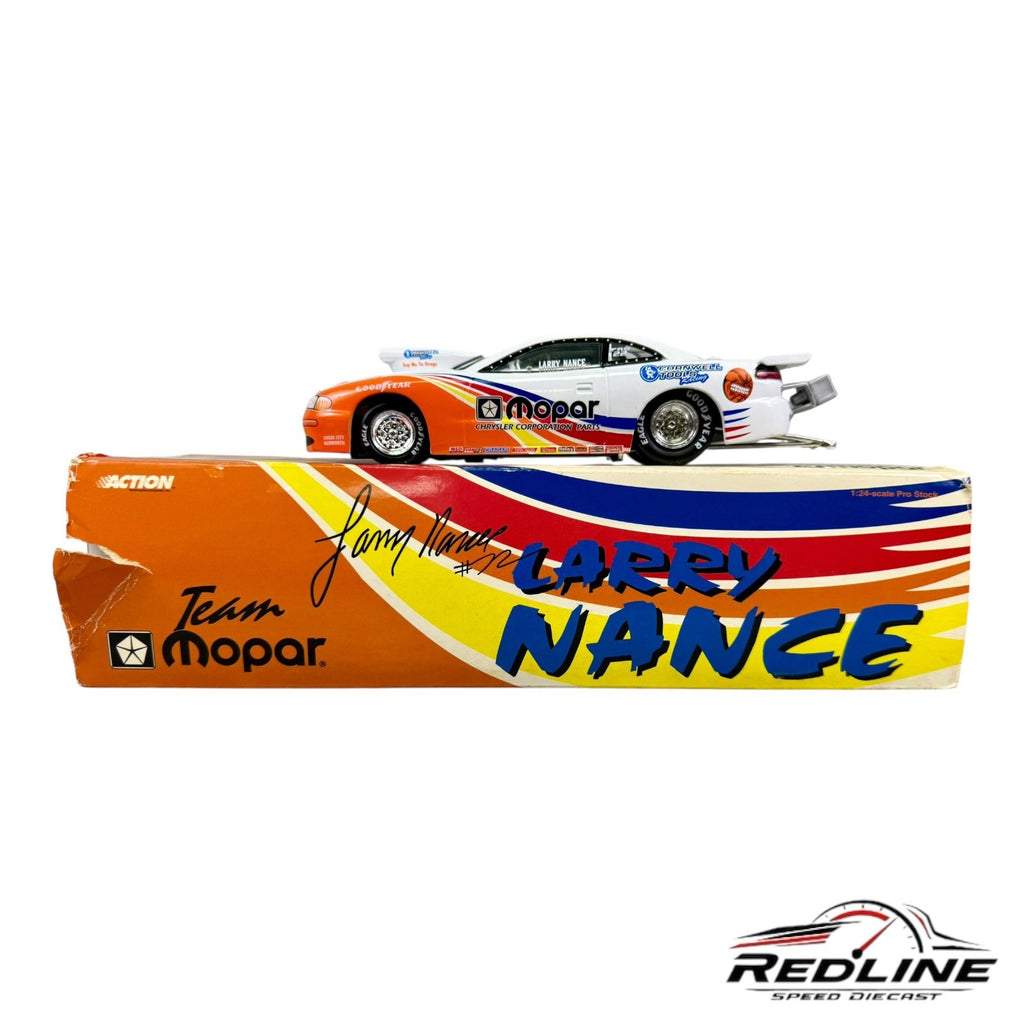 🏁🏁🏁Action NHRA Larry Nance Mopar 1999 Pro Stock Dodge Avenger 1/24🏁🏁🏁