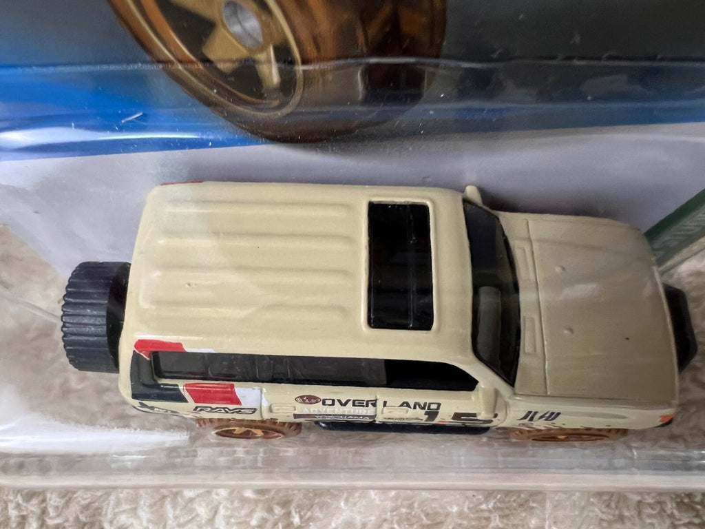 🔥🔥🔥🔥HOT WHEELS MUD STUDS TAN TOYOTA LAND CRUISER 80 HW05🔥🔥🔥🔥
