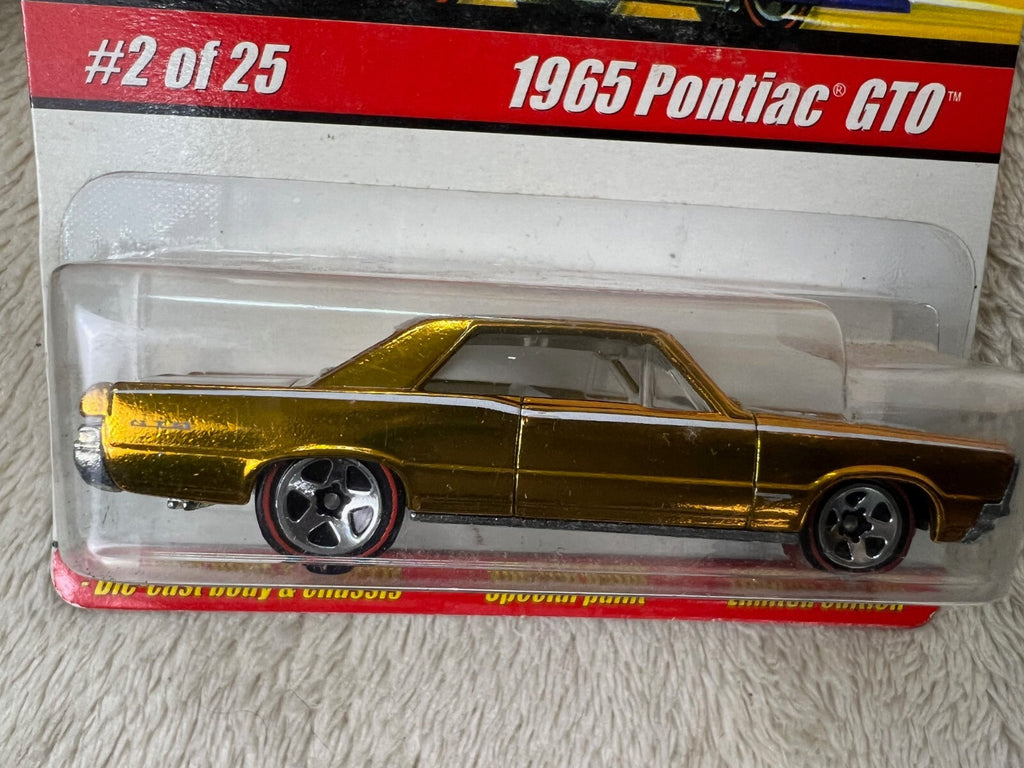 🔥🔥🔥🔥Hot Wheels Classics Series 1 1965 Pontiac GTO 1/64 Scale HW13🔥🔥🔥🔥