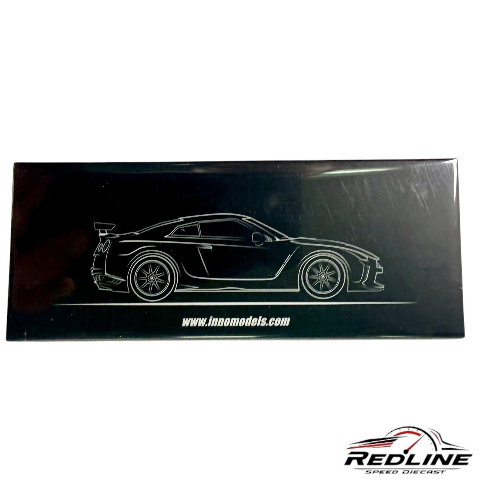 🎌🎌INNO64 Nissan GT-R R35 Nismo Red with Black Hood H3🎌🎌