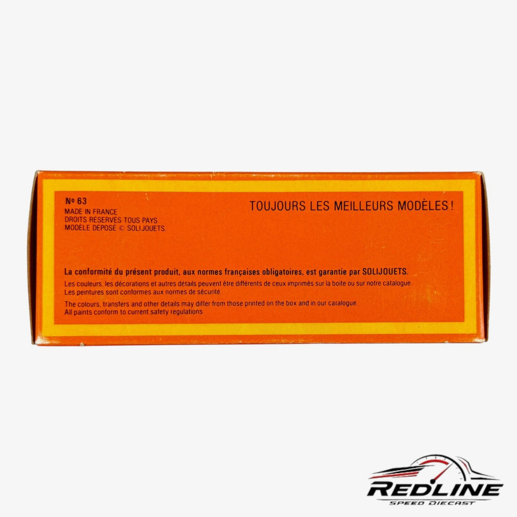 🇩🇪🇩🇪🇩🇪 Solido Porsche 911 Turbo Orange  1/43 Scale🇩🇪🇩🇪🇩🇪