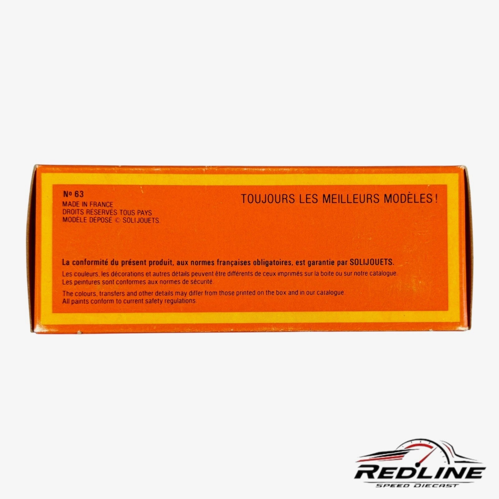 🇩🇪🇩🇪🇩🇪 Solido Porsche 911 Turbo Orange  1/43 Scale🇩🇪🇩🇪🇩🇪