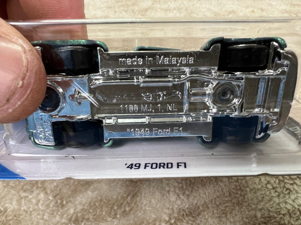 🔥🔥Hot Wheels #120/250 Rod Squad 5/10 '49 FORD F1 Pickup Legends Green HW05🔥🔥