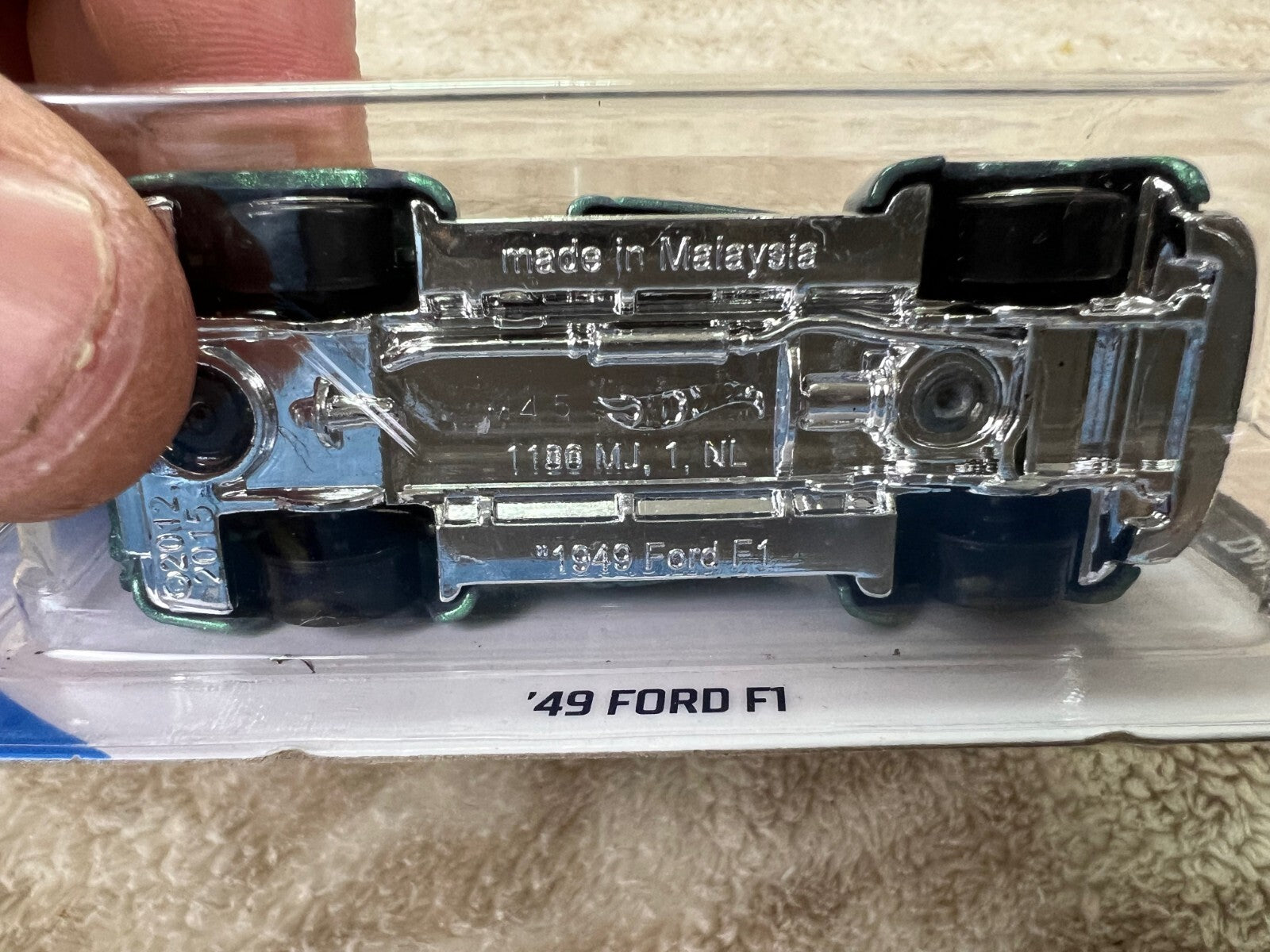 🔥🔥Hot Wheels #120/250 Rod Squad 5/10 '49 FORD F1 Pickup Legends Green HW05🔥🔥