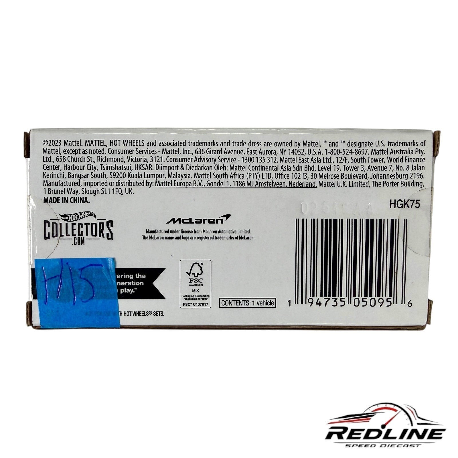 🇬🇧🇬🇧Hot Wheels RLC Mclaren F1 Orange SEALED BOX 1:64 H15🇬🇧🇬🇧